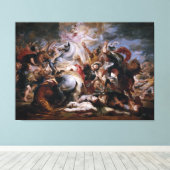 Morte di Decio Mure (Bozzetto) von Peter Paul Rube Leinwanddruck (Insitu (Holzboden))