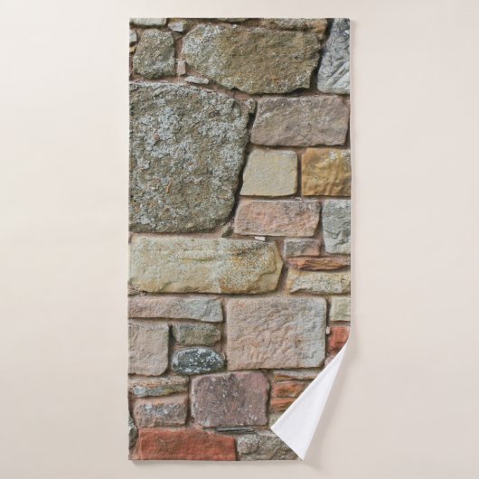 Mörtel für alte Banner Badehandtuch (Badehandtuch)