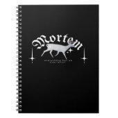 Mortem Whimsigoth Moody Art Notizblock (Vorderseite)