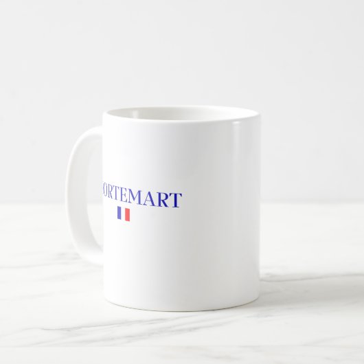 MORTEMART KAFFEETASSE (Vorderseite Links)