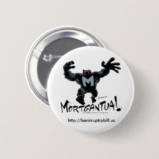 Mortgantua Knopf Button (Vorne & Hinten)