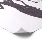 Morticia Addams Poster (Ecke)