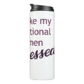 Morticia besessen thermosbecher (Nach rechts gedreht)