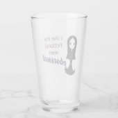 Morticia besessenes Glas (Rückseite)
