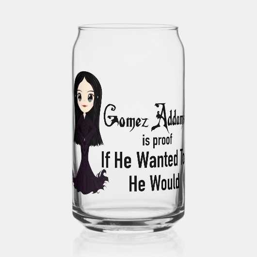 Morticia, wenn er zu Glas Gewollt kann (Vorderseite)