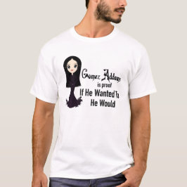 Morticia, wenn er zu Shirt Gewollt hat