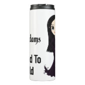 Morticia, wenn er zu thermosbecher (Rückseite)