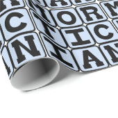 Mortician, Beerdigungsdirektor Geschenkpapier (Rolleneckpunkt)