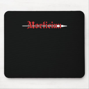 Mortician Beerdigungsdirektor Grave Casket Death G Mousepad