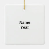 Mortician Recognition Day Ornament (Rückseite)