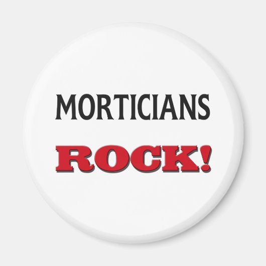 Morticians Rock Magnet (Vorne)