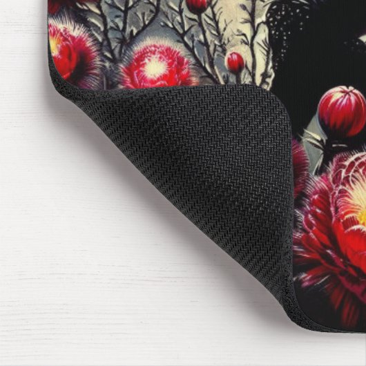 Morticias Garden Mousepad (Ecke)