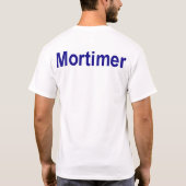 mortimer Herzog T-Shirt (Rückseite)