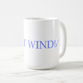 Mortimer & Whitehouse Gone Fishing Don't Wind Tass Kaffeetasse (VorderseiteRechts)