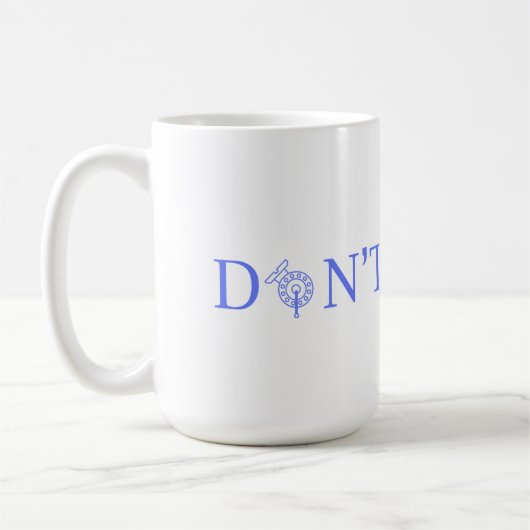 Mortimer & Whitehouse Gone Fishing Don't Wind Tass Kaffeetasse (Links)