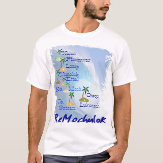 Mortlock Insel-Karte T-Shirt