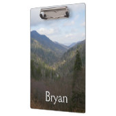 Morton Blick auf die Großen Smoky-Berge Klemmbrett (Links)