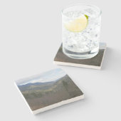 Morton Blick auf die Großen Smoky-Berge Steinuntersetzer (Seitenansicht)