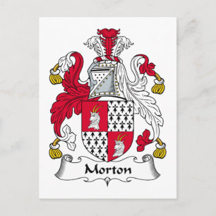Morton Familienwappen Postkarte