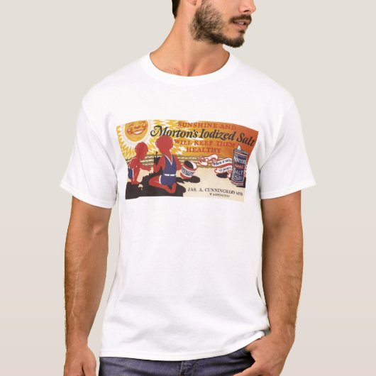 Morton jodierte Salz-Anzeige von einem Washington, T-Shirt (Vorderseite)