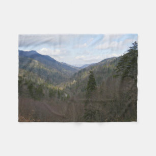 Morton Overlook in den Great Smoky Mountains Fleecedecke
