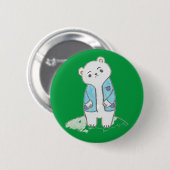 Morton the salty bear Button/ Button (Vorne & Hinten)