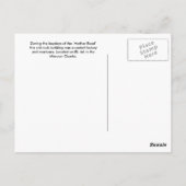 Mortuary and Casket Factory on Route 66 Postkarte (Rückseite)