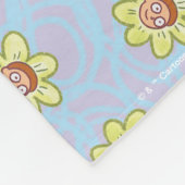 Morty Blume Pattern Fleecedecke (Ecke)