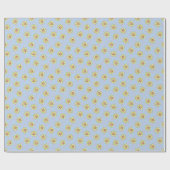 Morty Blume Pattern Geschenkpapier (Flach)