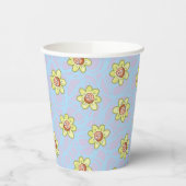 Morty Blume Pattern Pappbecher (Links)