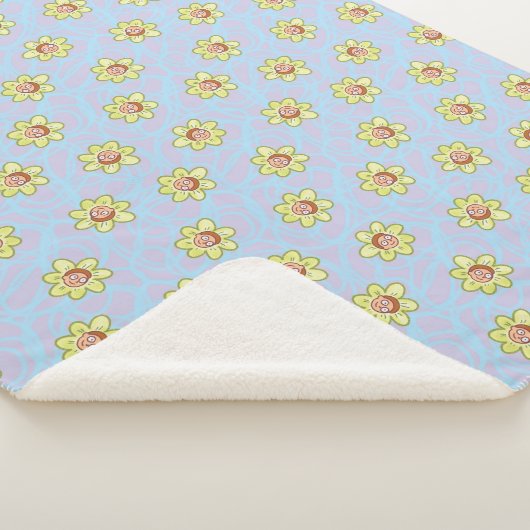 Morty Blume Pattern Sherpadecke (3/4)