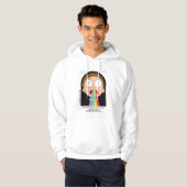 Morty Goodbye Moonmen Zitat Graphic Hoodie (Vorne ganz)