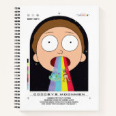 Morty Goodbye Moonmen Zitat Graphic Notizblock (Vorderseite)