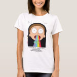 Morty Goodbye Moonmen Zitat Graphic T-Shirt<br><div class="desc">Rick und Morty | Karo aus dieser psychedelischen Morty-und Furz-Grafik mit den Song-Texten,  die lesen: "Auf Wiedersehen Moonmen. Kosmos ohne Hass,  Diamantsterne kosmischen Lichts,  Quasare glänzen durch endlose Nächte und alles ist eins in der Schönheit".</div>