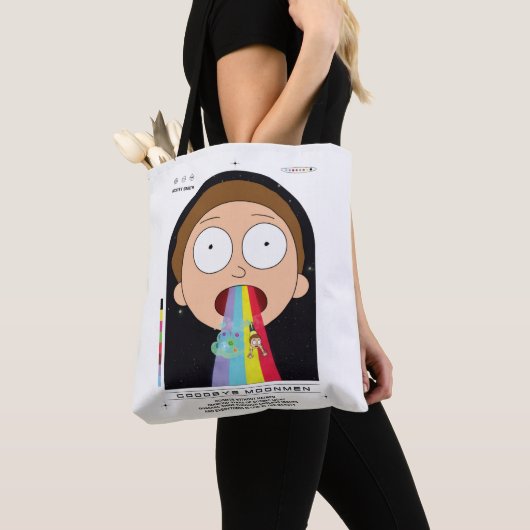 Morty Goodbye Moonmen Zitat Graphic Tasche (Von Nahem)