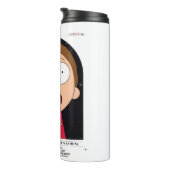 Morty Goodbye Moonmen Zitat Graphic Thermosbecher (Nach rechts gedreht)