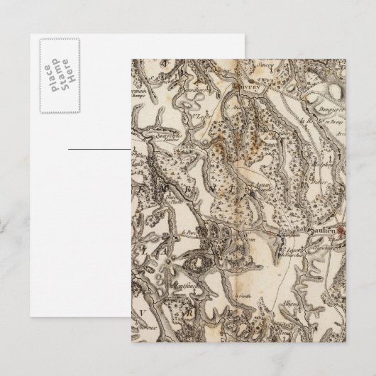 Morvan Atlas Karte (Vorne/Hinten)