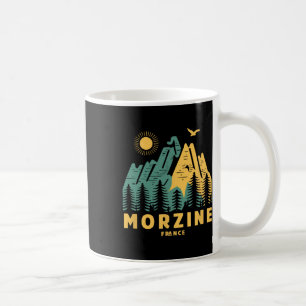 Morzine Berge Frankreich Wandern Outdoor Vintage Kaffeetasse