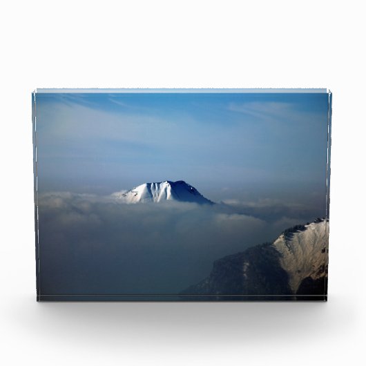 Morzine France Holiday Card Acrylic Print Fotoblock (Vorderseite)