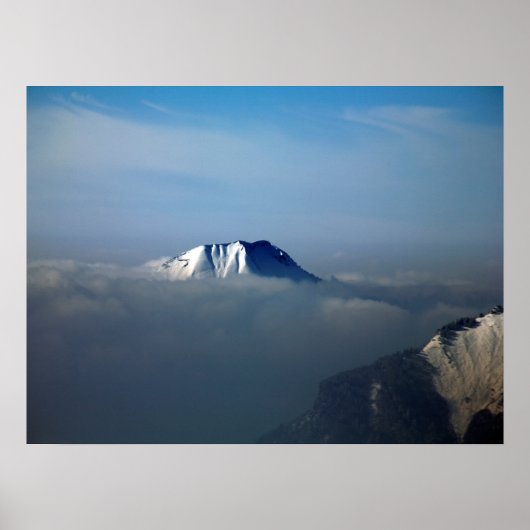 Morzine France Holiday Card Acrylic Print Poster (Vorne)