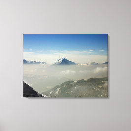 Morzine France Holiday Card Leinwanddruck