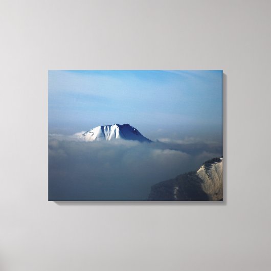 Morzine France Holiday Card Leinwanddruck (Vorderseite)