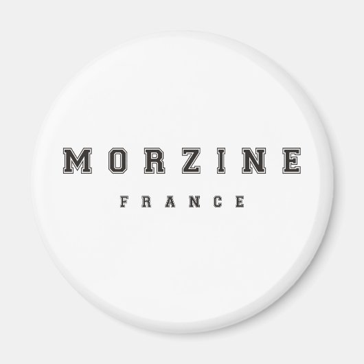 Morzine France Magnet (Vorne)