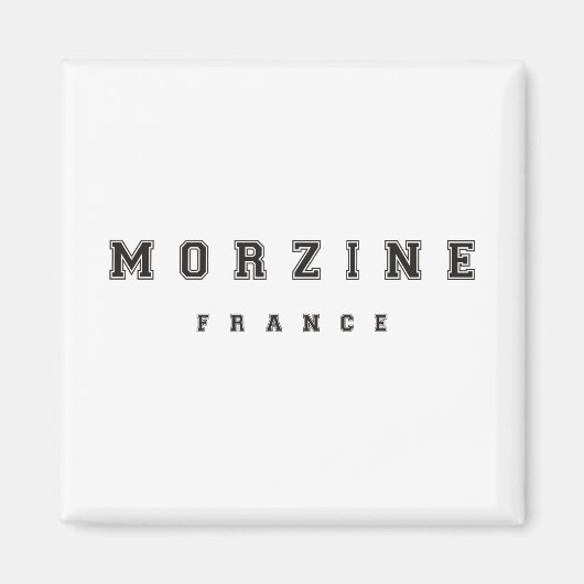 Morzine France Magnet (Vorne)