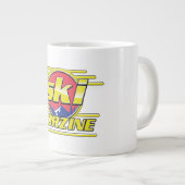 Morzine France Ski 80er Logo Jumbo-Tasse (Vorderseite Rechts)
