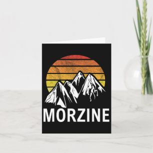 Morzine Frankreich Französisches Alp Ski Resort Sn Karte
