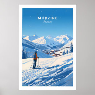 Morzine Ski Poster 1
