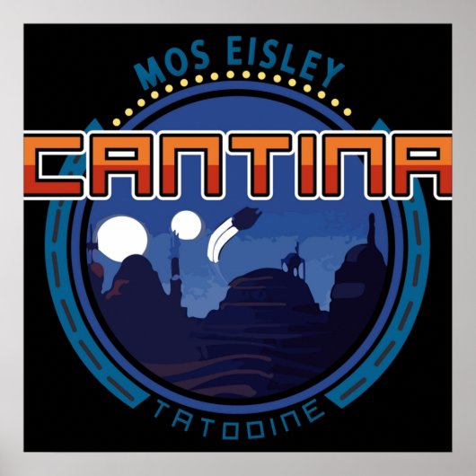 Mos Eisley Cantina Tatooine Poster (Vorne)