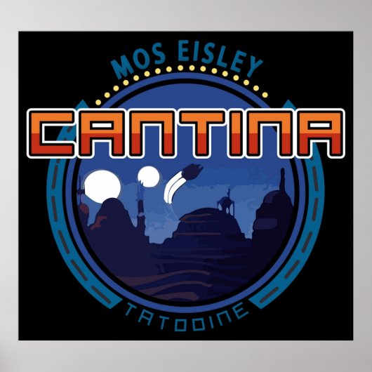 Mos Eisley Cantina Tatooine Poster (Vorne)