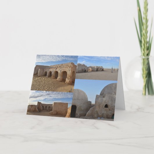 Mos Espa auf dem Planeten Tatooine Karte (Vorderseite)